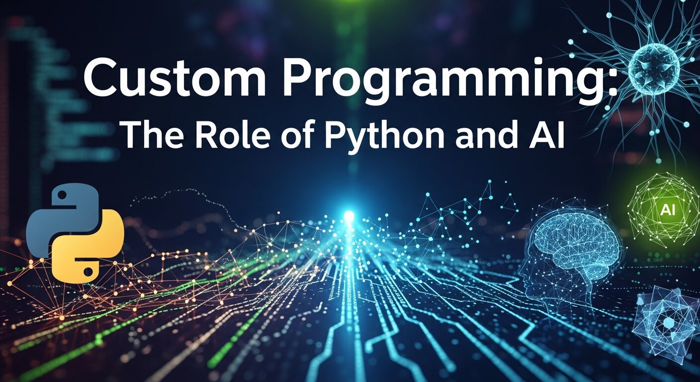 Custom Programming The Role of Python and AI