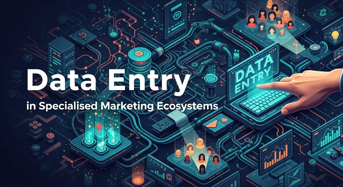 Data Entry in Specialised Marketing Ecosystems