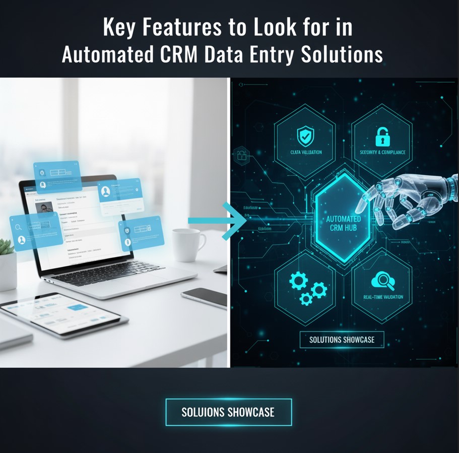Key Features to Look for in Automated CRM Data Entry Solutions