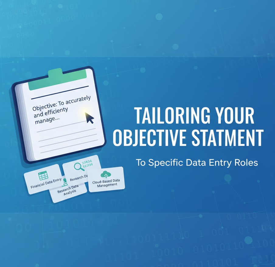 Tailoring Your Objective Statement to Specific Data Entry Roles