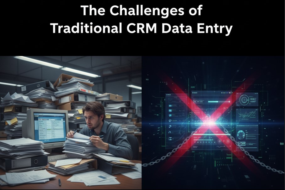 The Challenges of Traditional CRM Data Entry