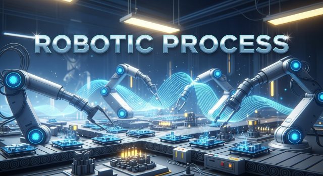 sanmo-ai-_title__Robotic_Process___Make_an_illustrative (1) Robotic Process Automation for Data Entry