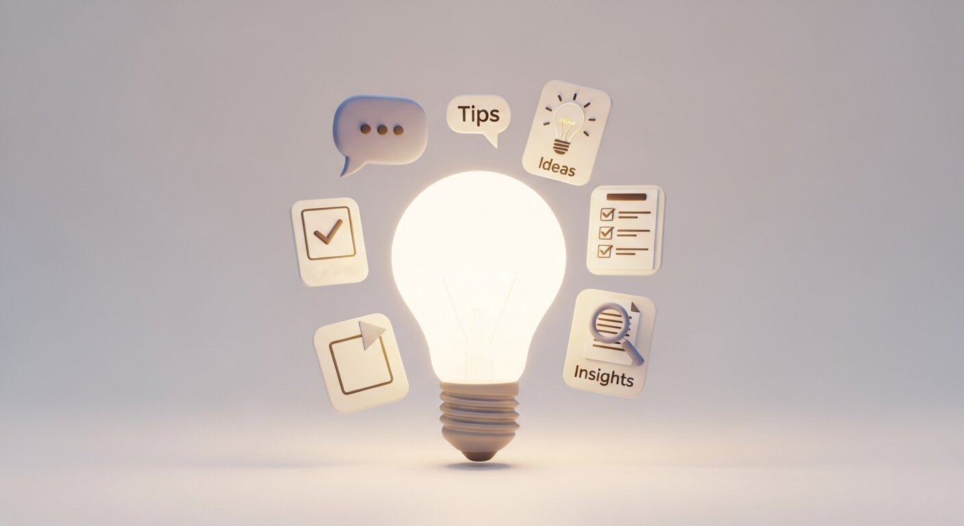 Bonus tips and insights.