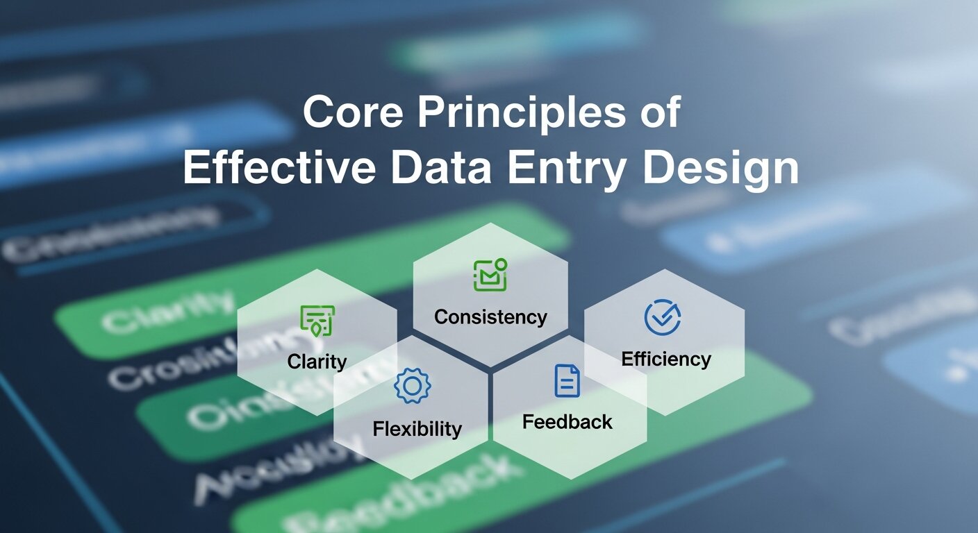 Core Principles of Effective Data Entry Design