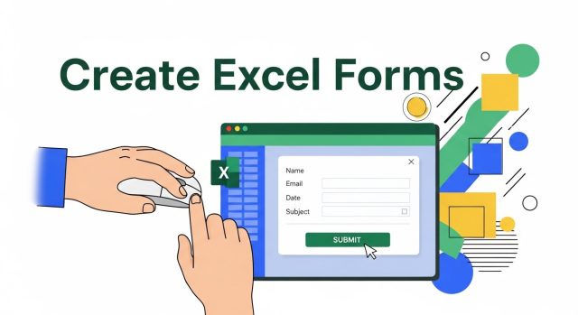 How to Create Excel Forms How to Create Excel Forms