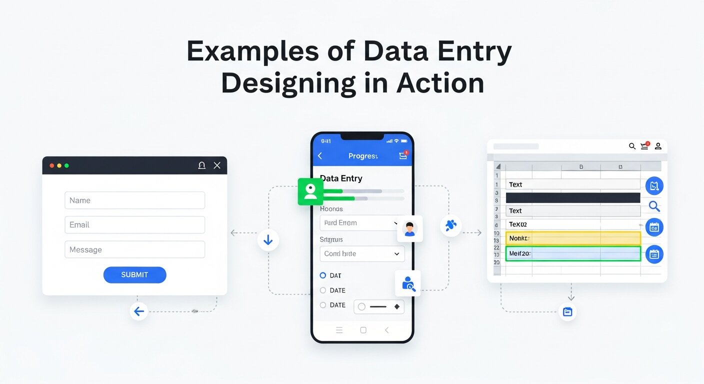 Examples of Data Entry Designing in Action