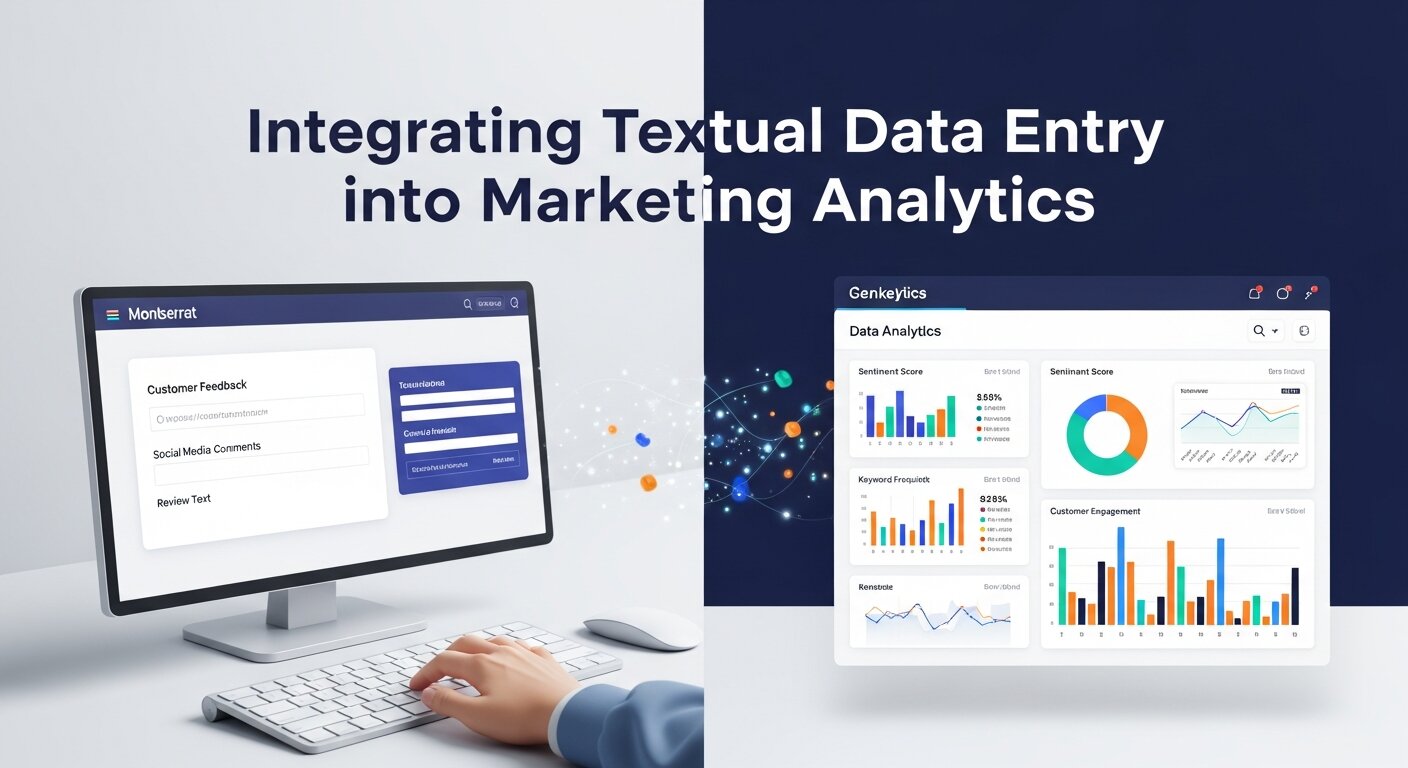 Integrating Textual Data Entry into Marketing Analytics