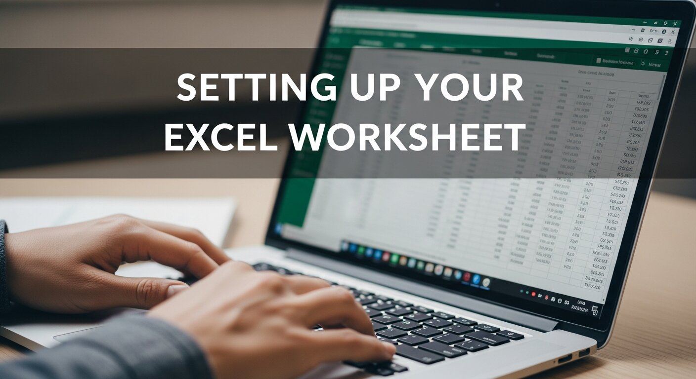Setting Up Your Excel Worksheet