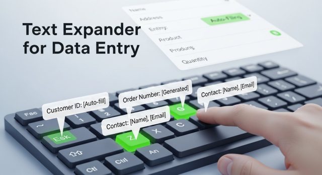 Text Expander for Data Entry