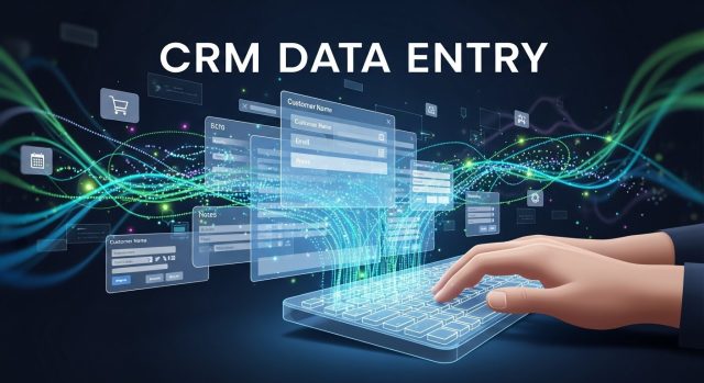 CRM Data Entry CRM Data Entry