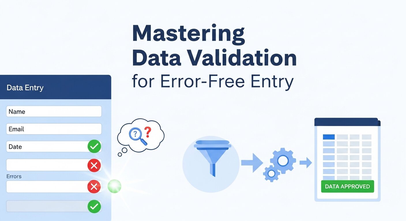 Mastering Data Validation for Error-Free Entry