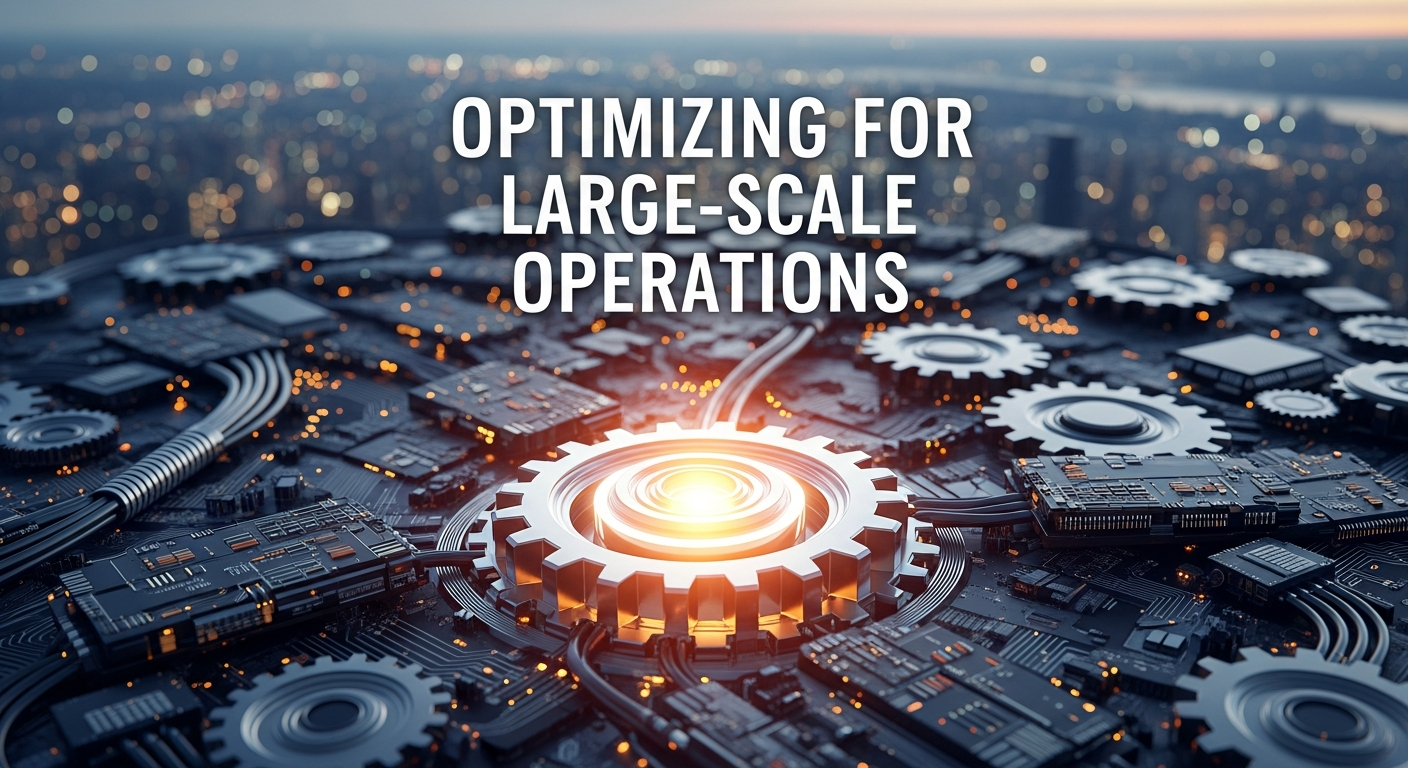 Optimizing for Large-Scale Operations