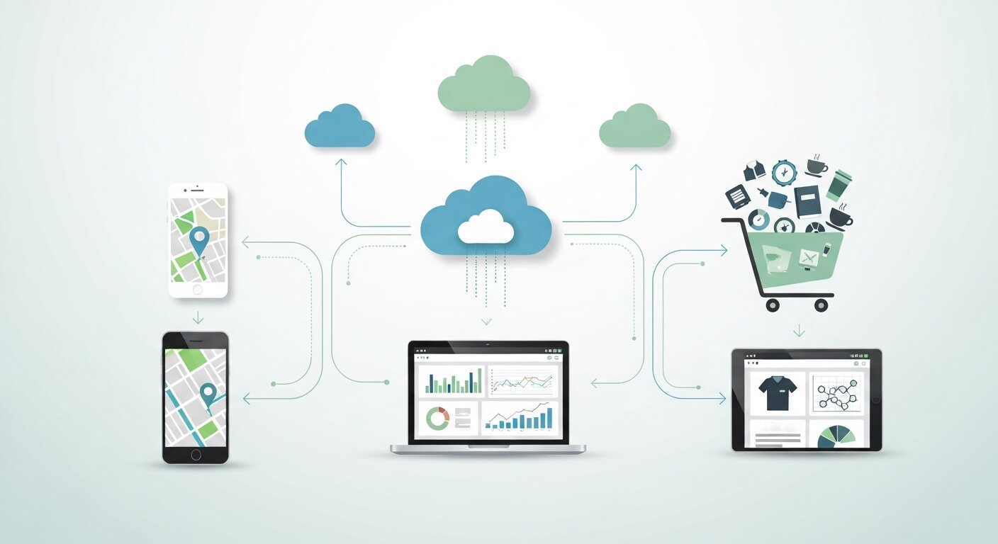 Real-time data syncing in practical applications.