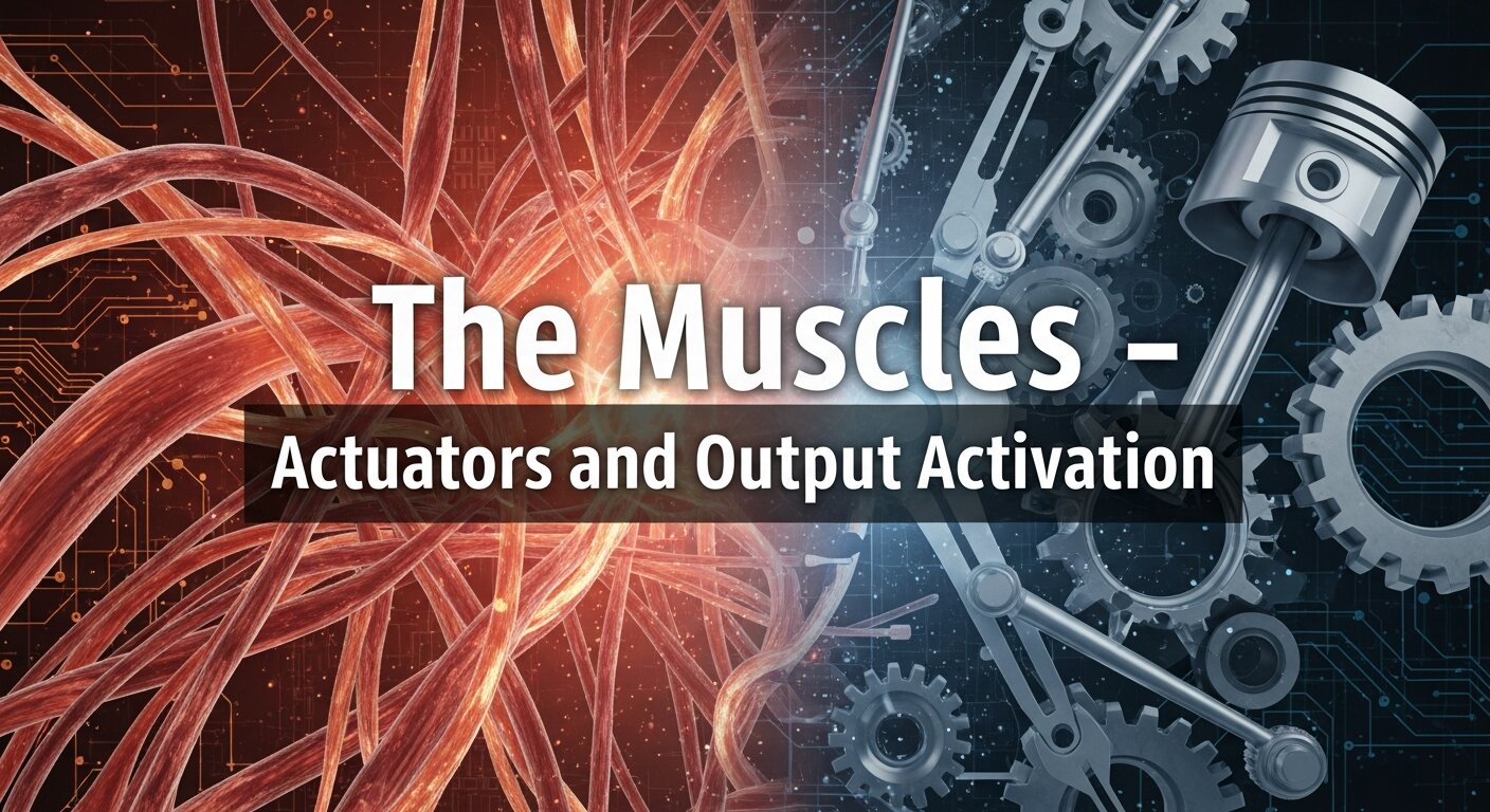 The Muscles – Actuators and Output Activation