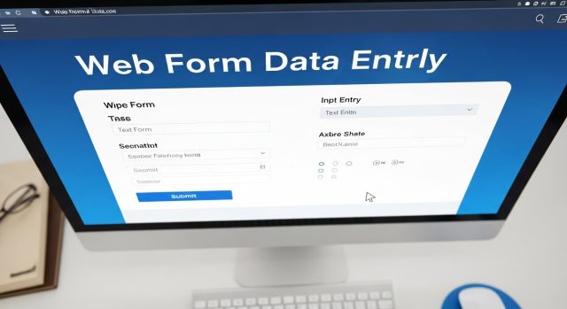 Web Form Data Entry