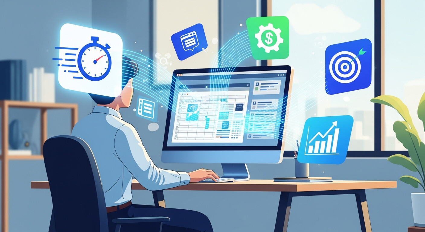 Benefits of automating manual data entry for efficiency and accuracy.