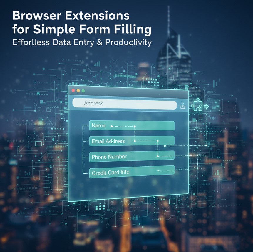 Browser Extensions for Simple Form Filling