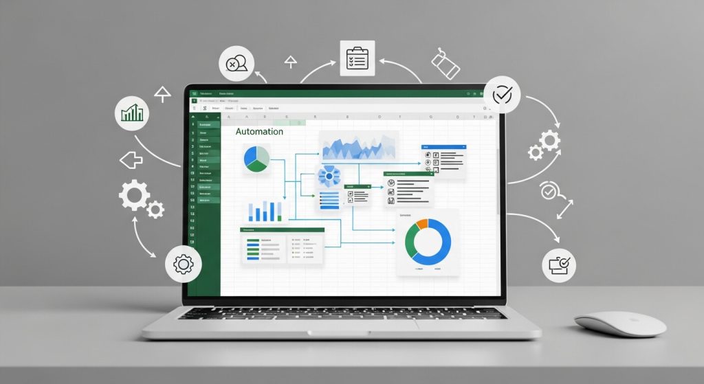 Master Data Entry Automation in Excel Easily