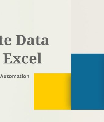 Stop Copying and Pasting: Automate Data Entry in Excel Automate Data Entry in Excel