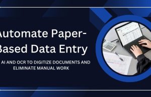 Automate Paper-Based Data Entry with AI OCR Automate Paper-Based Data Entry