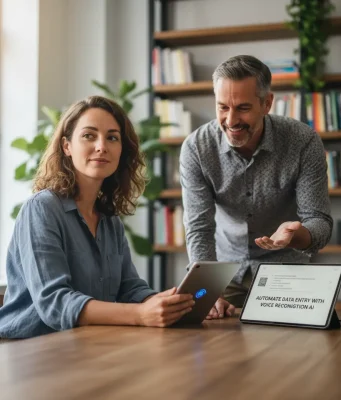 Automate Data Entry with Voice Recognition AI