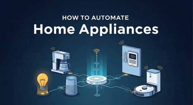 How to Automate Home Appliances